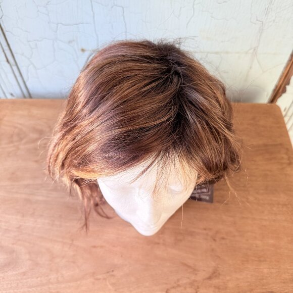 Beachy Wig by Jaclyn Smith, Auburn Sugar Rooted - Picture 7 of 9